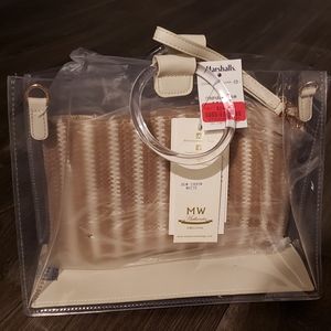 Clear hand bag